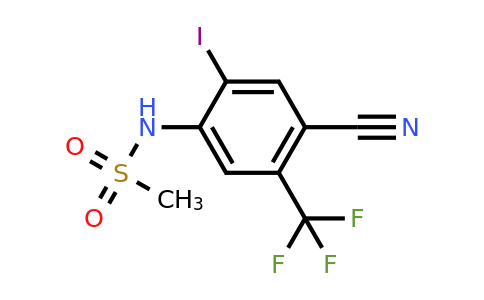 CAS 868692-62-0 | N-(4-Cyano-2-iodo-5-(trifluoromethyl)phenyl)methanesulfonamide