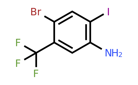 CAS 868692-81-3 | 4-Bromo-2-iodo-5-(trifluoromethyl)aniline