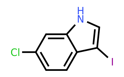 CAS 868694-20-6 | 6-chloro-3-iodo-1H-indole