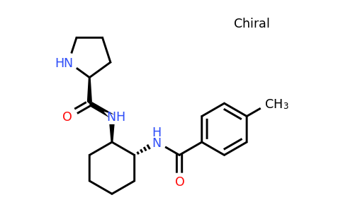 CAS 868694-81-9 | (S)-N-((1R,2R)-2-(4-Methylbenzamido)cyclohexyl)pyrrolidine-2-carboxamide