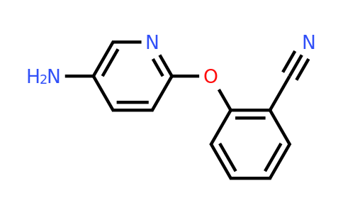 CAS 868697-72-7 | 2-[(5-Aminopyridin-2-yl)oxy]benzonitrile