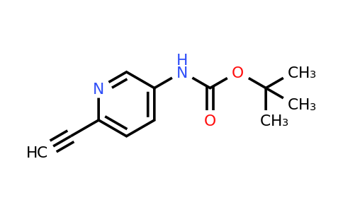 CAS 868736-63-4 | Tert-butyl 6-ethynylpyridin-3-ylcarbamate