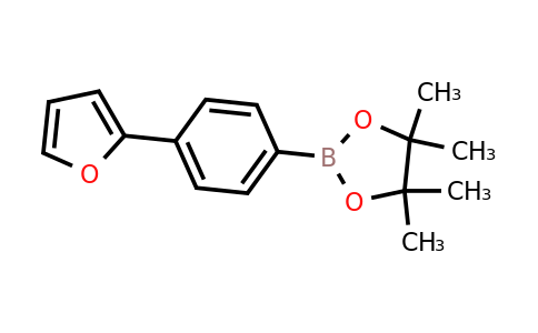 CAS 868755-79-7 | 2-(4-(Furan-2-yl)phenyl)-4,4,5,5-tetramethyl-1,3,2-dioxaborolane