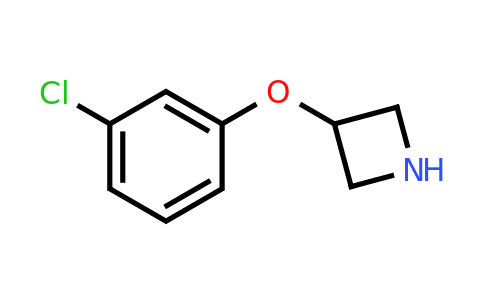 CAS 868833-95-8 | 3-(3-Chlorophenoxy)azetidine