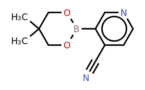 CAS 868944-72-3 | 4-Cyanopyridine-3-boronic acid neopentyl glycol ester