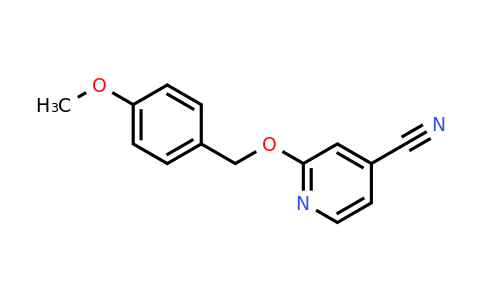 CAS 869299-23-0 | 2-[(4-methoxyphenyl)methoxy]pyridine-4-carbonitrile