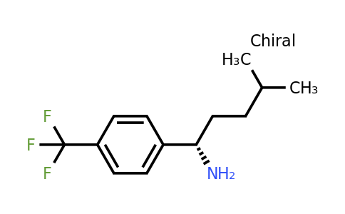 CAS 869318-89-8 | (1S)-4-Methyl-1-[4-(trifluoromethyl)phenyl]pentylamine