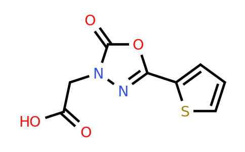 CAS 869464-87-9 | 2-[2-oxo-5-(thiophen-2-yl)-2,3-dihydro-1,3,4-oxadiazol-3-yl]acetic acid