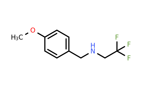 CAS 869472-60-6 | [(4-methoxyphenyl)methyl](2,2,2-trifluoroethyl)amine