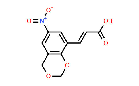 CAS 869472-63-9 | (2E)-3-(6-nitro-2,4-dihydro-1,3-benzodioxin-8-yl)prop-2-enoic acid