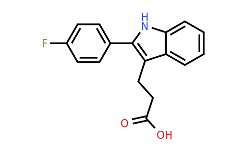 CAS 869472-64-0 | 3-[2-(4-fluorophenyl)-1H-indol-3-yl]propanoic acid