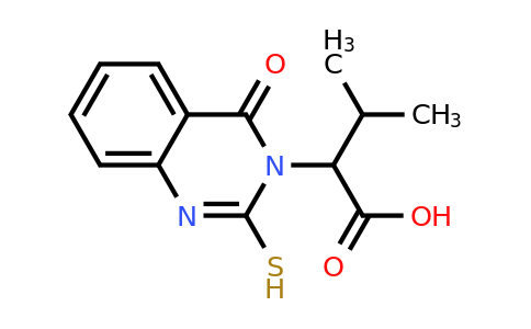 CAS 869472-73-1 | 3-methyl-2-(4-oxo-2-sulfanyl-3,4-dihydroquinazolin-3-yl)butanoic acid