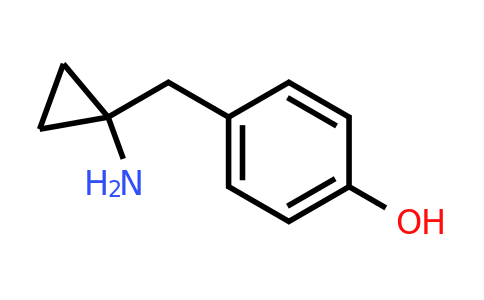 CAS 869535-77-3 | 4-((1-Aminocyclopropyl)methyl)phenol
