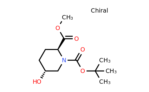 CAS 869564-36-3 | O1-tert-butyl O2-methyl trans-5-hydroxypiperidine-1,2-dicarboxylate