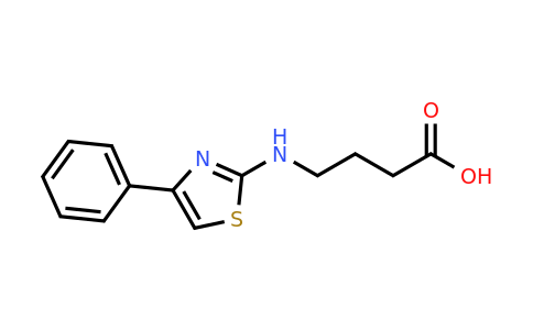 CAS 869634-04-8 | 4-[(4-phenyl-1,3-thiazol-2-yl)amino]butanoic acid
