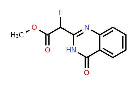 CAS 869634-05-9 | methyl 2-fluoro-2-(4-oxo-3,4-dihydroquinazolin-2-yl)acetate