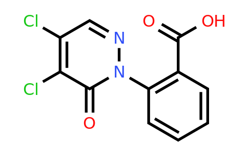 CAS 869634-06-0 | 2-(4,5-dichloro-6-oxo-1,6-dihydropyridazin-1-yl)benzoic acid