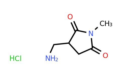 CAS 86970-11-8 | 3-(aminomethyl)-1-methylpyrrolidine-2,5-dione hydrochloride