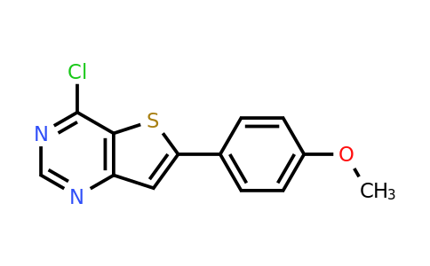 CAS 869709-83-1 | 4-chloro-6-(4-methoxyphenyl)thieno[3,2-d]pyrimidine