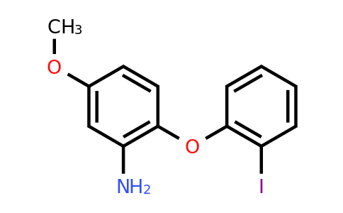 CAS 869790-17-0 | 2-(2-Iodophenoxy)-5-methoxyaniline