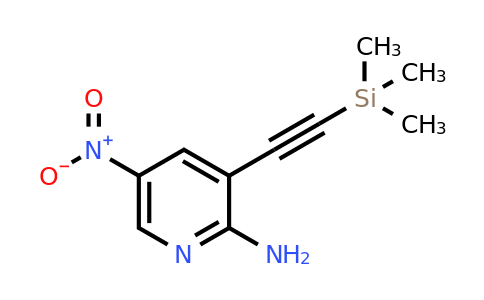 CAS 869884-26-4 | 5-Nitro-3-trimethylsilanylethynyl-pyridin-2-ylamine