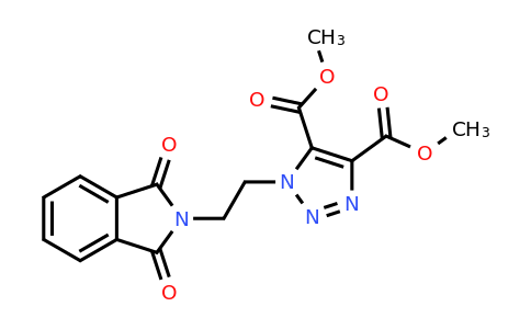 CAS 869895-62-5 | Dimethyl 1-(2-(1,3-dioxoisoindolin-2-yl)ethyl)-1H-1,2,3-triazole-4,5-dicarboxylate