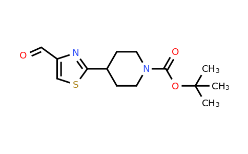 CAS 869901-02-0 | tert-Butyl 4-(4-formylthiazol-2-yl)piperidine-1-carboxylate