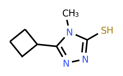 CAS 869941-77-5 | 5-cyclobutyl-4-methyl-4H-1,2,4-triazole-3-thiol