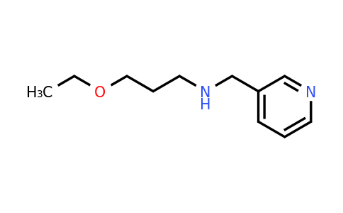 CAS 869942-80-3 | (3-ethoxypropyl)[(pyridin-3-yl)methyl]amine