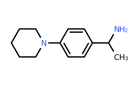 CAS 869943-44-2 | 1-(4-(Piperidin-1-yl)phenyl)ethanamine
