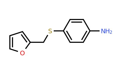 CAS 869943-49-7 | 4-((Furan-2-ylmethyl)thio)aniline