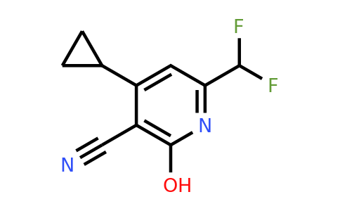 CAS 869944-65-0 | 4-Cyclopropyl-6-(difluoromethyl)-2-hydroxynicotinonitrile