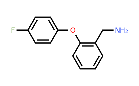 CAS 869945-30-2 | (2-(4-Fluorophenoxy)phenyl)methanamine