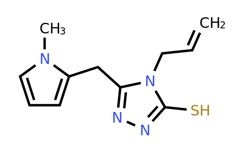 CAS 869948-06-1 | 4-Allyl-5-((1-methyl-1H-pyrrol-2-yl)methyl)-4H-1,2,4-triazole-3-thiol