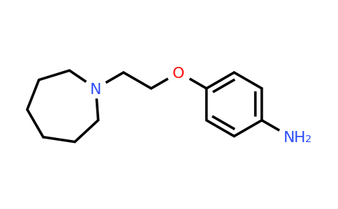 CAS 869948-07-2 | 4-(2-(Azepan-1-yl)ethoxy)aniline