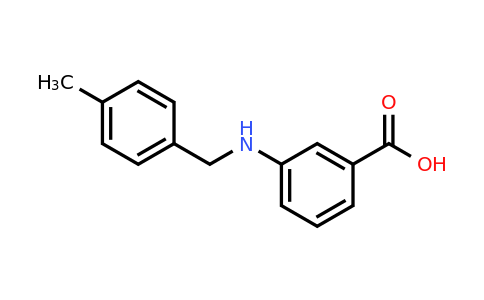 CAS 869949-26-8 | 3-((4-Methylbenzyl)amino)benzoic acid