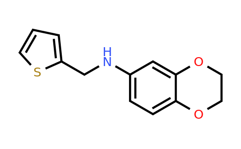CAS 869950-48-1 | N-(Thiophen-2-ylmethyl)-2,3-dihydro-1,4-benzodioxin-6-amine