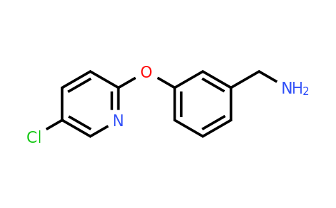 CAS 870062-35-4 | {3-[(5-chloropyridin-2-yl)oxy]phenyl}methanamine