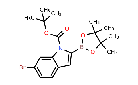 CAS 870099-01-7 | 1-Boc-6-Bromo-1H-indole-2-boronic acid pinacol ester