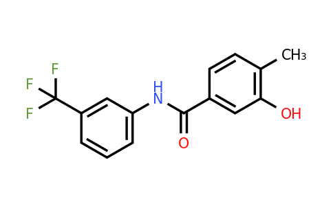 CAS 870221-73-1 | 3-Hydroxy-4-methyl-N-[3-(trifluoromethyl)phenyl]benzamide