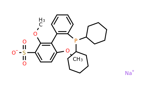 CAS 870245-75-3 | Sodium 2'-(dicyclohexylphosphino)-2,6-dimethoxybiphenyl-3-sulfonate