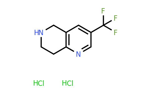 CAS 870483-68-4 | 3-Trifluoromethyl-5,6,7,8-tetrahydro-[1,6]naphthyridine dihydrochloride