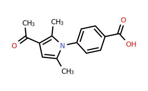 CAS 870540-39-9 | 4-(3-Acetyl-2,5-dimethyl-1H-pyrrol-1-yl)benzoic acid