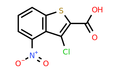 CAS 870540-56-0 | 3-chloro-4-nitro-1-benzothiophene-2-carboxylic acid