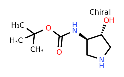 CAS 870632-89-6 | trans-3-(boc-amino)-4-hydroxypyrrolidine