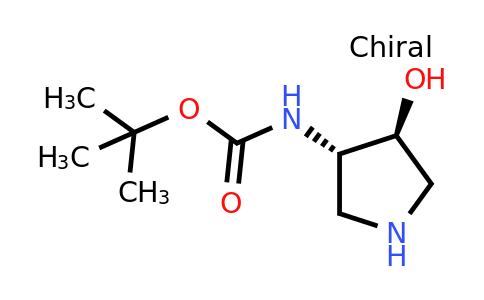 CAS 870632-91-0 | tert-butyl N-[(3S,4S)-4-hydroxypyrrolidin-3-yl]carbamate