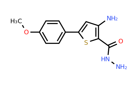 CAS 870692-96-9 | 3-amino-5-(4-methoxyphenyl)thiophene-2-carbohydrazide