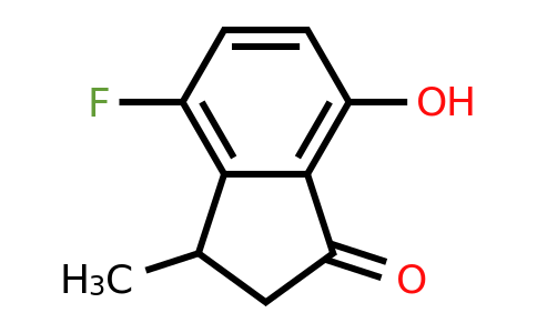 CAS 870693-15-5 | 4-fluoro-7-hydroxy-3-methyl-2,3-dihydro-1H-inden-1-one