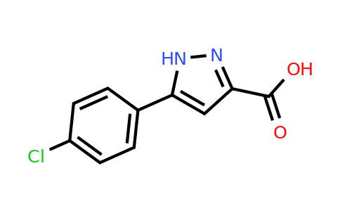 CAS 870704-22-6 | 5-(4-Chlorophenyl)-1H-pyrazole-3-carboxylic acid