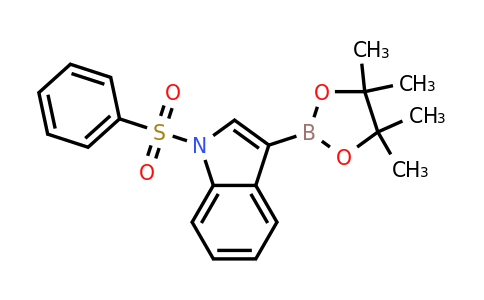 1-(Phenylsulfonyl)-3-indoleboronic acid pinacol ester